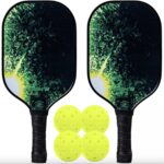 Pickleball Paddles with Balls Set