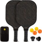 Set of 2 Rackets and 4 Pickle Balls
