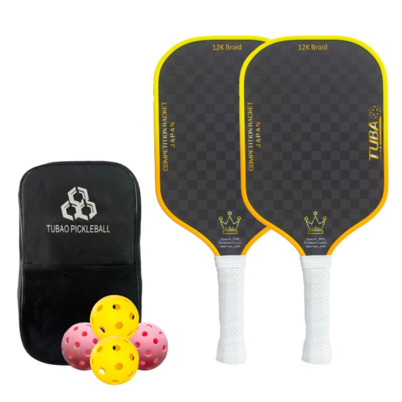 New 12K Pro Pickleball Paddles Kit