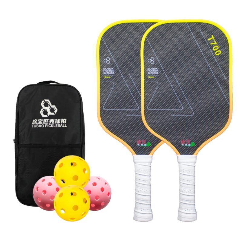 New 18K Pro Pickleball Rackets Set