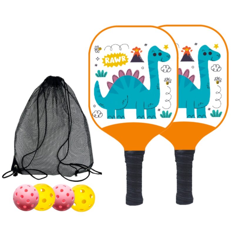 Colorful Custom Cartoon Print Racket