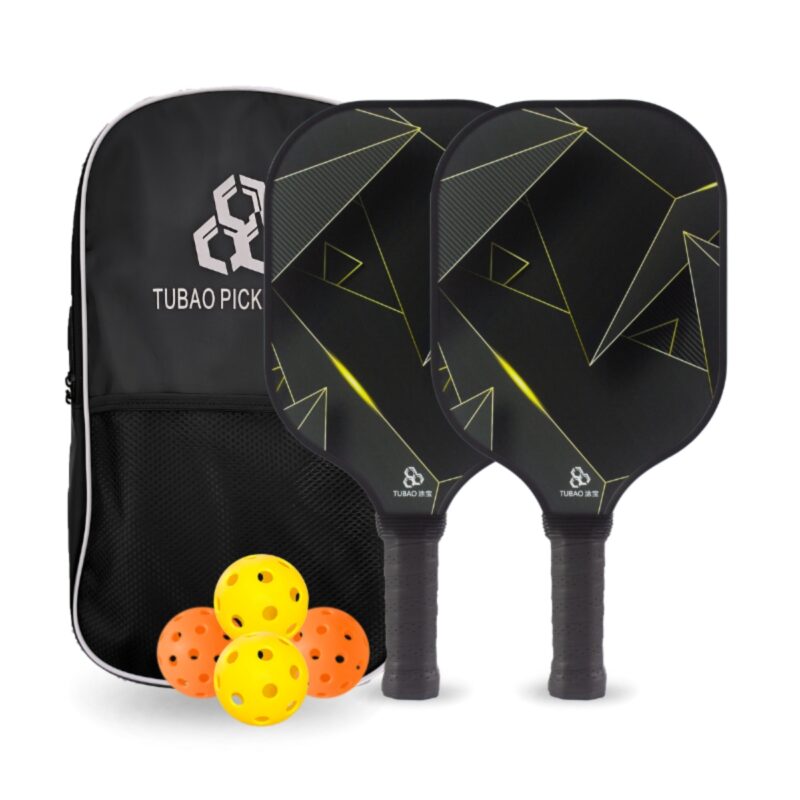 New Fiberglass Pickleball Racket Set