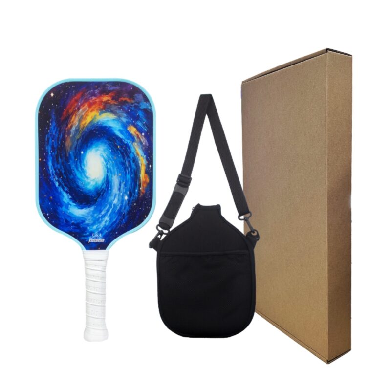 Thermoformed Carbon Racket with Bag