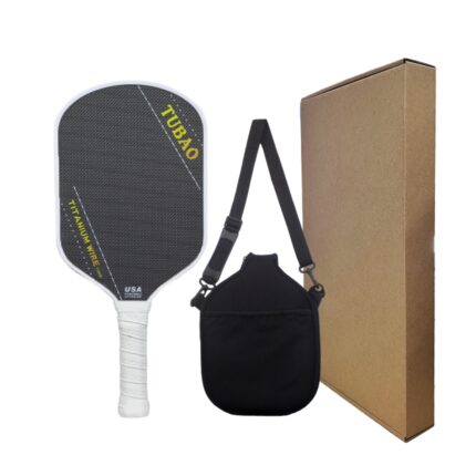 Top Titanium Racket with Carry Bag