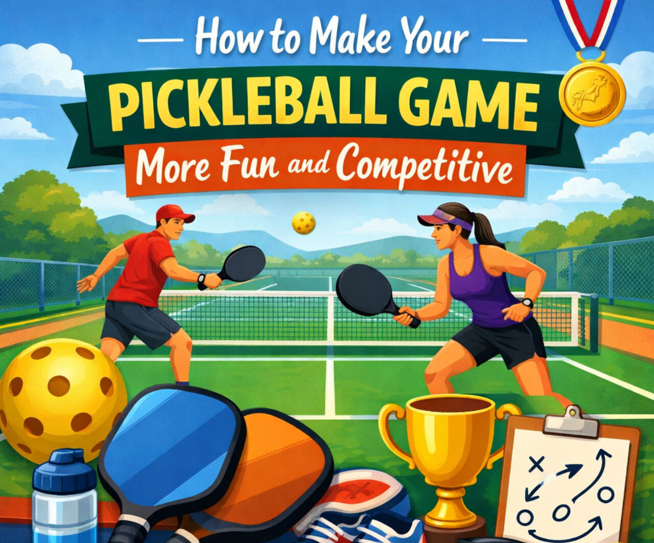 pickleball game